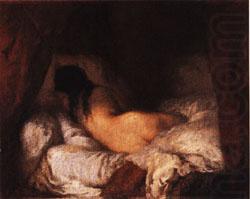 Jean Francois Millet Reclining Nude china oil painting image